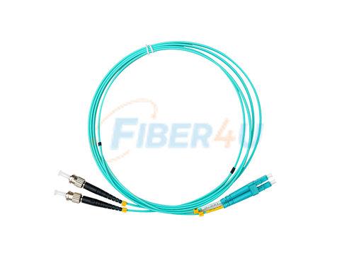 LC-ST OM3 MM Duplex PatchCord Front