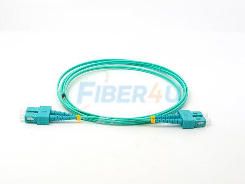 SC SC OM3 MM Duplex PatchCord Front