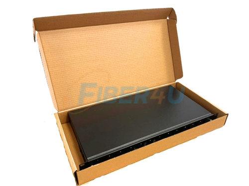 1U Patch Panel 12 Port FC Square Tip resmi