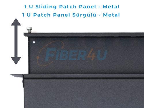 1U Patch Panel 12 Port E2000 resmi