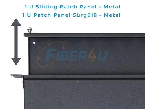 1U Patch Panel 24 Port ST Simplex resmi