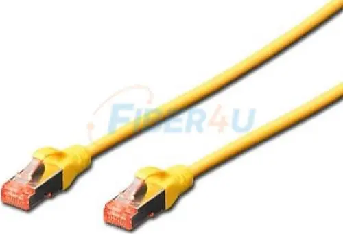 CAT6 S-FTP Ethernet Kablosu Sarı resmi