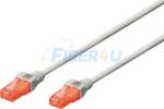 CAT6 U-UTP Ethernet Kablosu Gri resmi