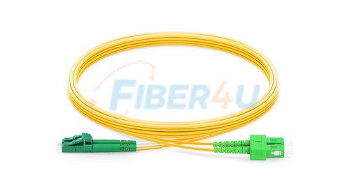 SC/APC-LC/APC SM Duplex PatchCord Front