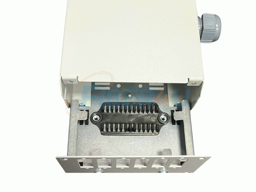 DIN Ray Sonlandırma Kutusu 6 LC Quad resmi