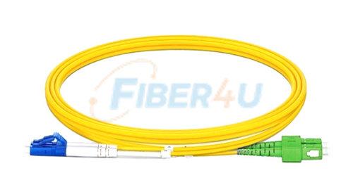 LC/APC-LC/UPC SM Duplex PatchCord Front