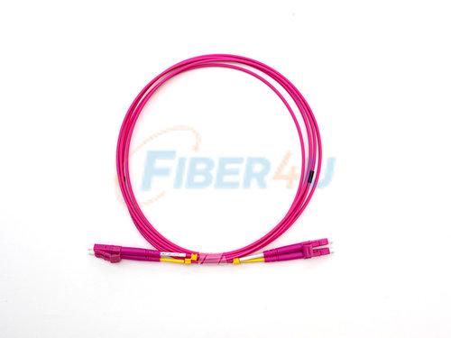 Fiber Optic Patch Cord - Jumper LC-LC OM4 MultiMode Duplex| Fiber4u ...