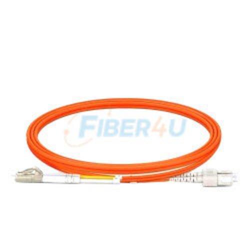 SC-LC OM1 MM Duplex PatchCord Front