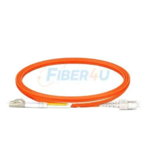 SC-LC OM2 MM Duplex PatchCord Front