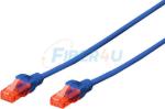 CAT6 U-UTP Ethernet Kablosu Mavi 3 Metre resmi