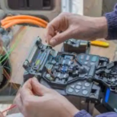 Fiber Optik Kablo Fusion Splice Sonlandırma resmi