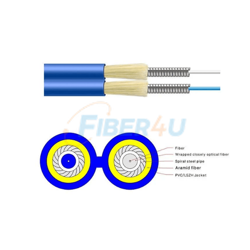 Zırhlı LC-LC OM2 MM Duplex PatchCord resmi