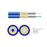 Zırhlı LC-ST OM4 MM Duplex PatchCord resmi
