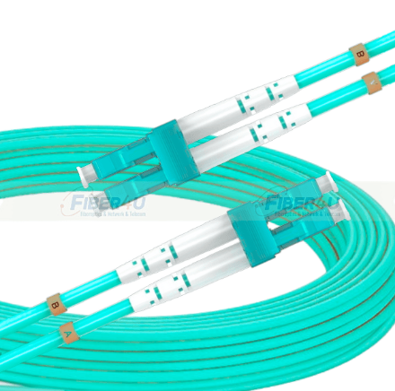 LC-LC OM3 50/125µ MultiMode Duplex Fiber Optik Patch Cord LC-LC OM3 MM Duplex PatchCord