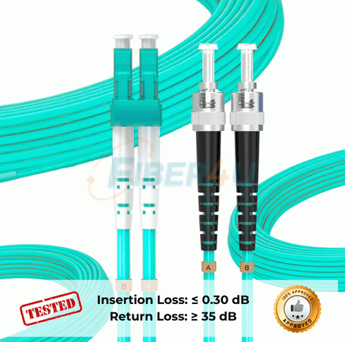 LC-ST OM3 MM Duplex PatchCord Test