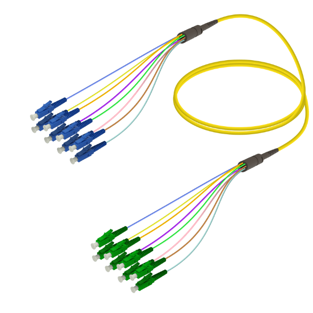 Picture of Fanout Kablo LC/UPC-LC/APC 8 Fiber SM 