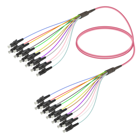 Fanout Kablo LC/UPC-LC/UPC 12 Fiber MM OM4  için detayları göster Fanout Kablo LC/UPC-LC/UPC 12 Fiber MM OM4  resmi