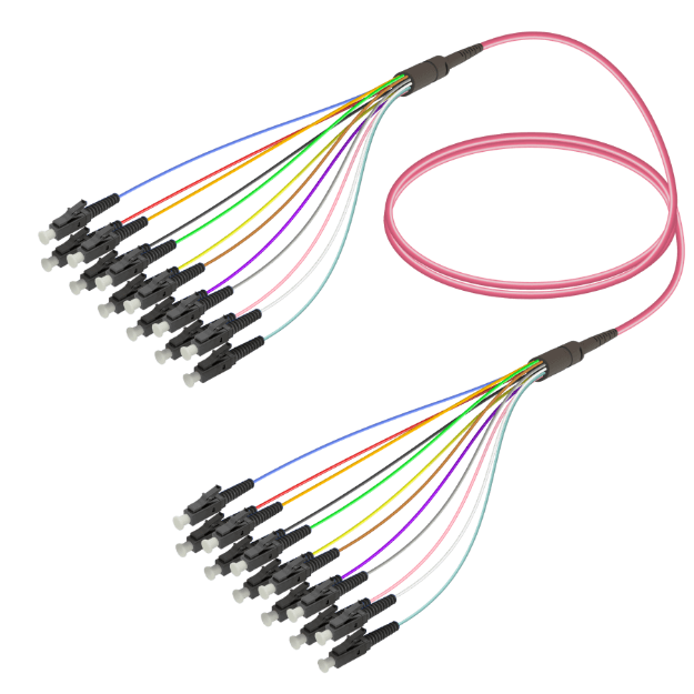 Picture of Fanout Kablo LC/UPC-LC/UPC 12 Fiber MM OM4 