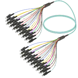 Picture of Fanout Kablo LC/UPC-LC/UPC 24 Fiber MM OM3 