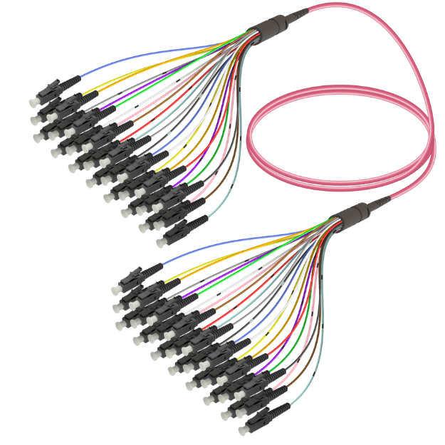 Picture of Fanout Kablo LC/UPC-LC/UPC 24 Fiber MM OM4 