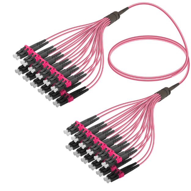 Picture of Fanout Kablo LC/UPC-LC/UPC 24 Fiber MM OM4 