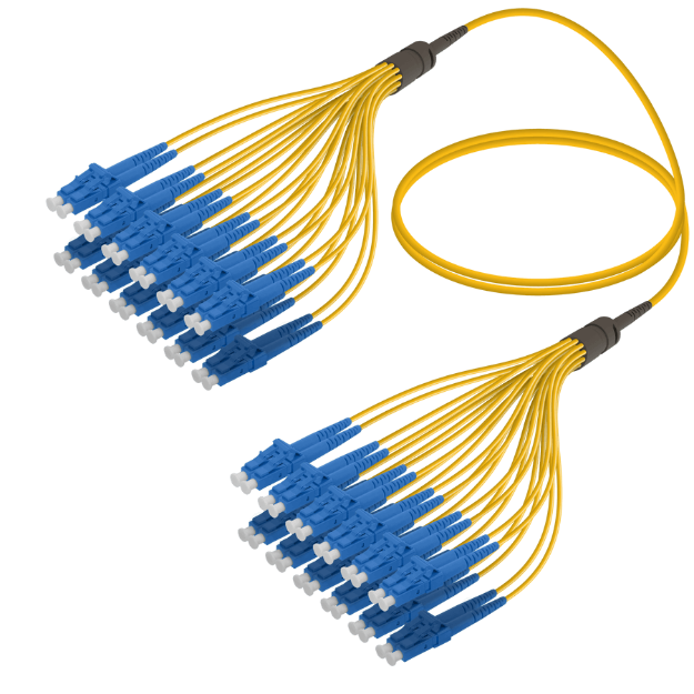 Fanout Kablo LC/UPC-LC/UPC 24 Fiber SM  resmi