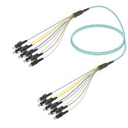 Picture of Fanout Kablo LC/UPC-LC/UPC 8 Fiber MM OM3 