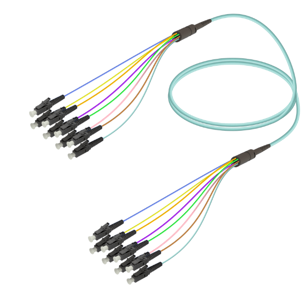 Picture of Fanout Kablo LC/UPC-LC/UPC 8 Fiber MM OM3 