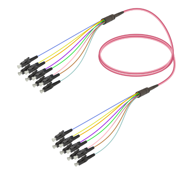 Picture of Fanout Kablo LC/UPC-LC/UPC 8 Fiber MM OM4 