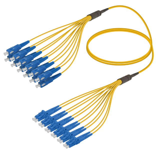 Picture of Fanout Kablo SC/UPC-LC/UPC 12 SM 