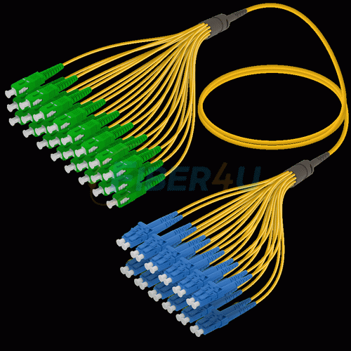 Fanout Kablo SC/APC-LC/UPC 24 SM  resmi