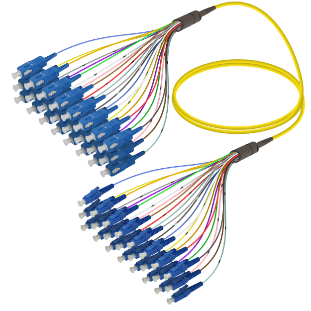 Picture of Fanout Kablo SC/UPC-LC/UPC 24 SM 