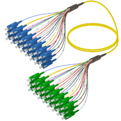 Picture of Fanout Kablo SC/UPC-SC/APC 24 SM 