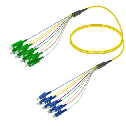 Fanout Kablo SC/APC-LC/UPC 8 SM  için detayları göster Fanout Kablo SC/APC-LC/UPC 8 SM  resmi