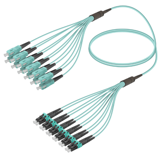 Picture of Fanout Kablo SC/UPC-LC/UPC 12 MM OM3 