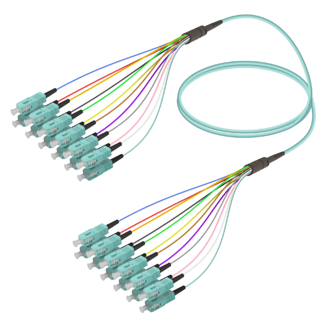 Picture of Fanout Kablo SC/UPC-SC/UPC 12 MM OM3 