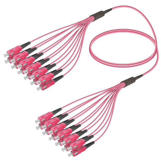 Fanout Kablo SC/UPC-SC/UPC 12 MM OM4  resmi