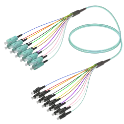 Picture of Fanout Kablo SC/UPC-LC/UPC 12 MM OM3 