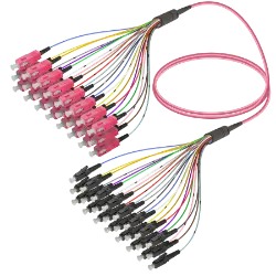 Picture of Fanout Kablo SC/UPC-LC/UPC 24 MM OM4 