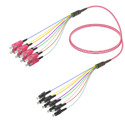 Picture of Fanout Kablo SC/UPC-LC/UPC 8 MM OM4 