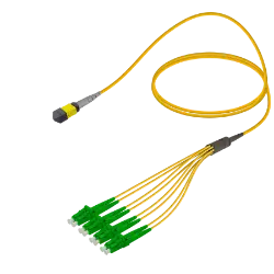 MPO Fiber Kablo Female-LC/APC Base-8 SM  resmi