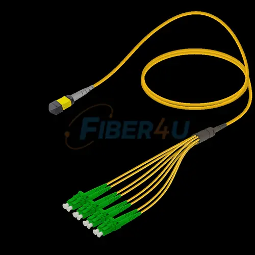 MPO Fiber Kablo Female-LC/APC Base-8 SM  resmi