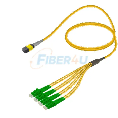 Picture of MPO Patchcord Male-LC/APC Base-8 SM 