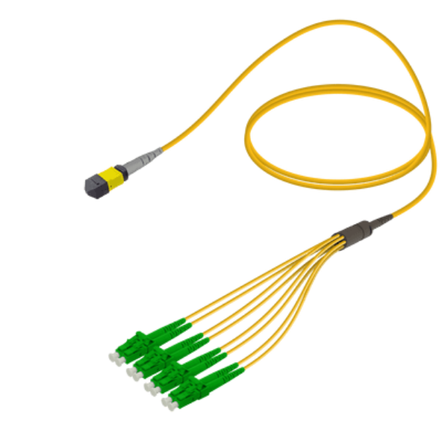Picture of MPO Patchcord Male-LC/APC Base-8 SM 