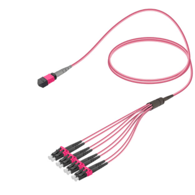 MPO Patchcord Male-LC/UPC Base-8 MM OM4  resmi