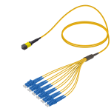 Picture of MPO Fiber Kablo Female-LC/UPC Base-12 SM 