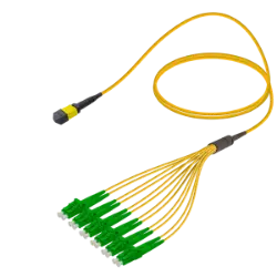MPO Fiber Kablo Female-LC/APC Base-12 SM  resmi