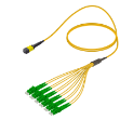 Picture of MPO Patchcord Male-LC/APC Base-12 SM 