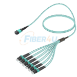 Picture of MPO Fiber Kablo Female-LC/UPC Base-12 MM OM3 