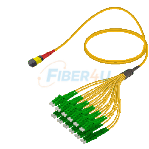 MPO Fiber Kablo Female-LC/APC Base-24 SM  resmi